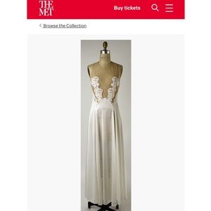 Formfit Rogers VINTAGE White Lace Nightgown